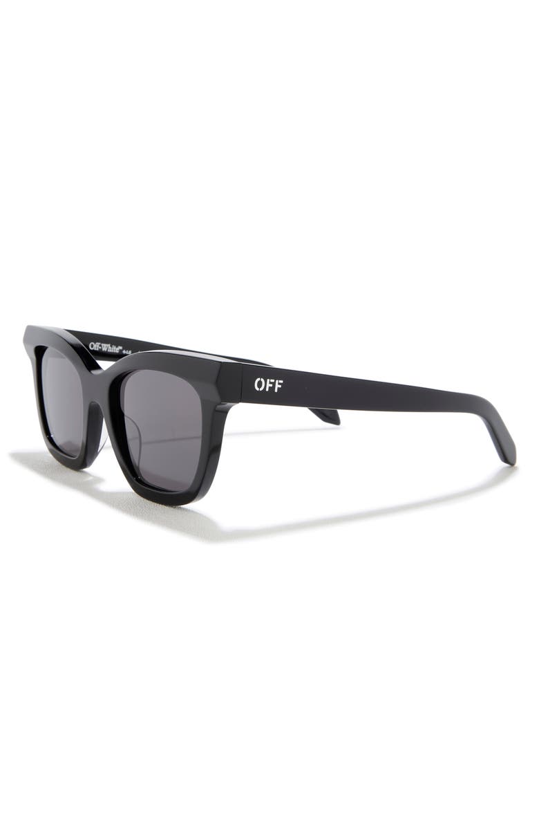 Off-White 52mm Lincoln Cat Eye Sunglasses, Alternate, color, 