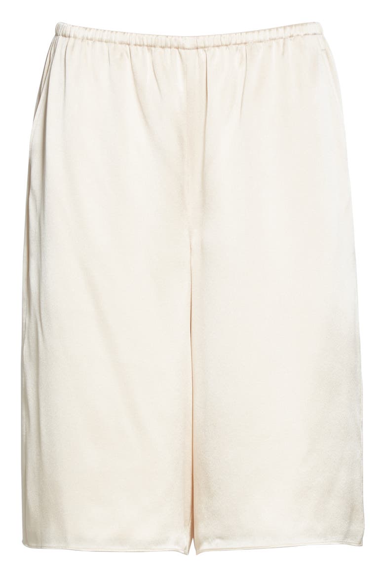 Silk Walking Shorts, Alternate, color, PALE ALDER