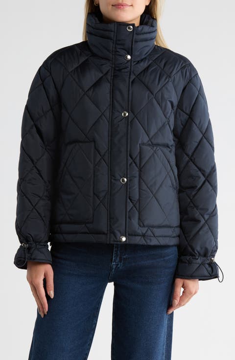 Patch Pocket Quilted Jacket