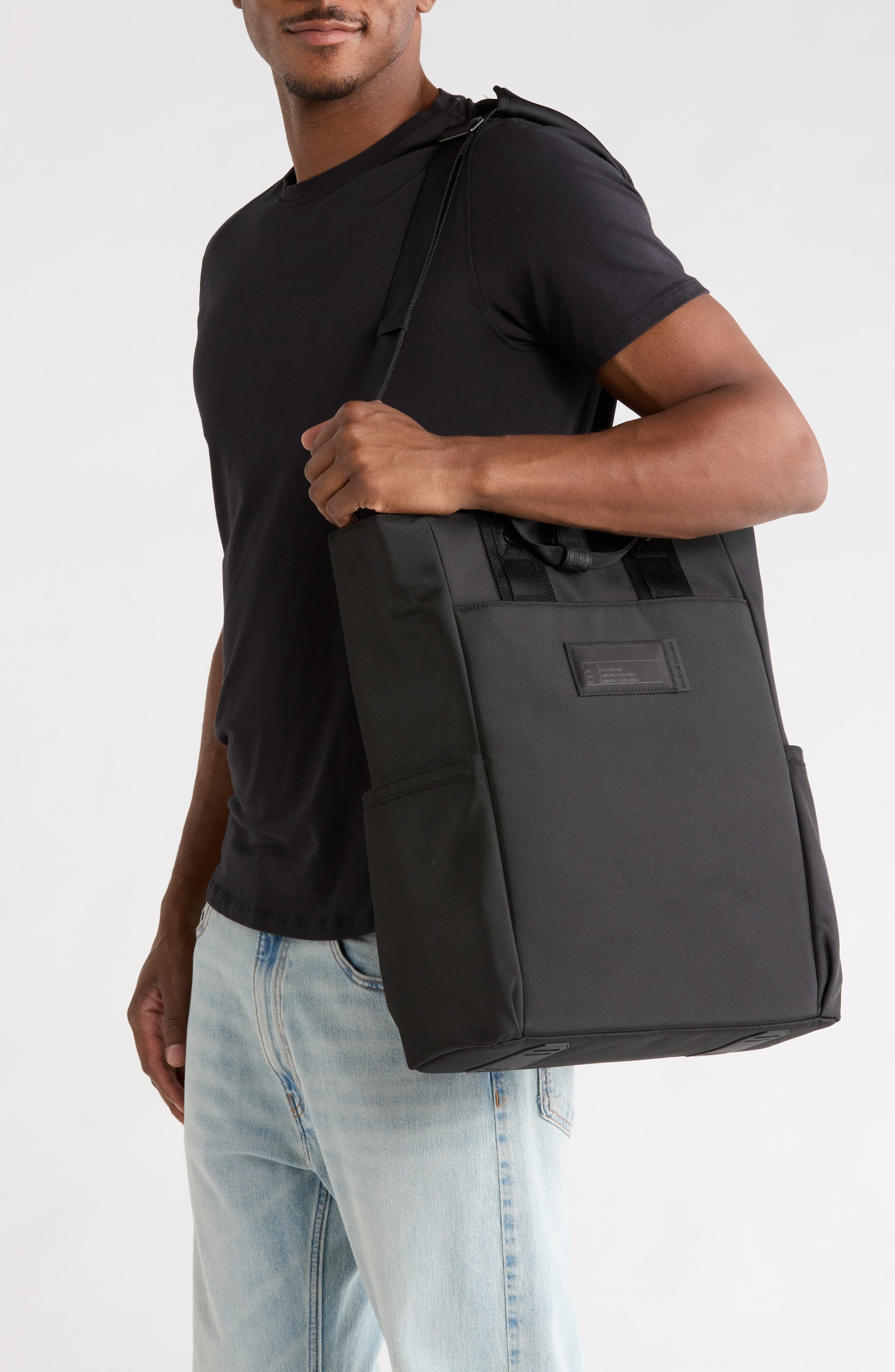Petra Convertible Tote, Alternate, color, ONYX
