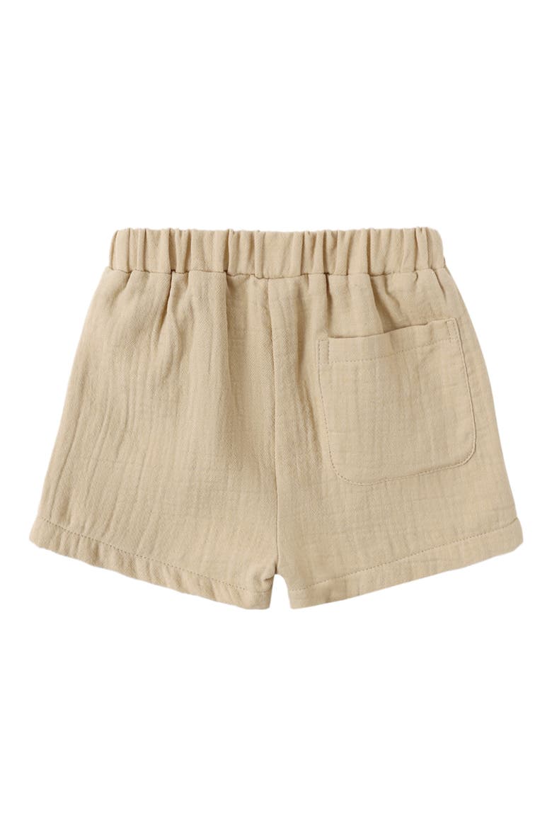 Kids' Cotton Gauze Utility Shorts, Alternate, color, BUTTERSCOTCH