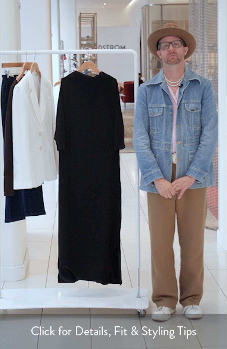 Petra Funnel Neck Maxi Dress, sales video thumbnail