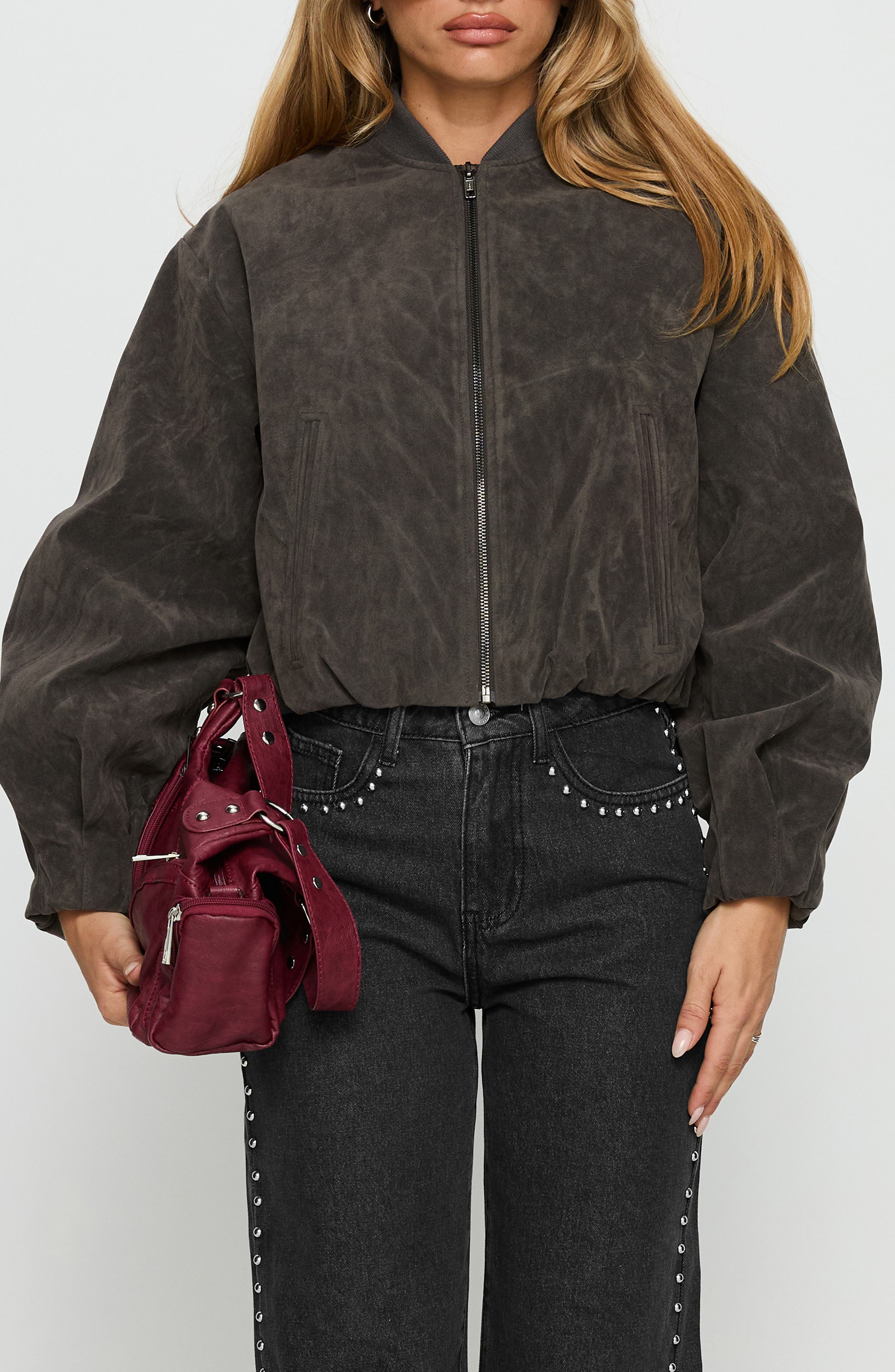 Mastery Faux Suede Jacket