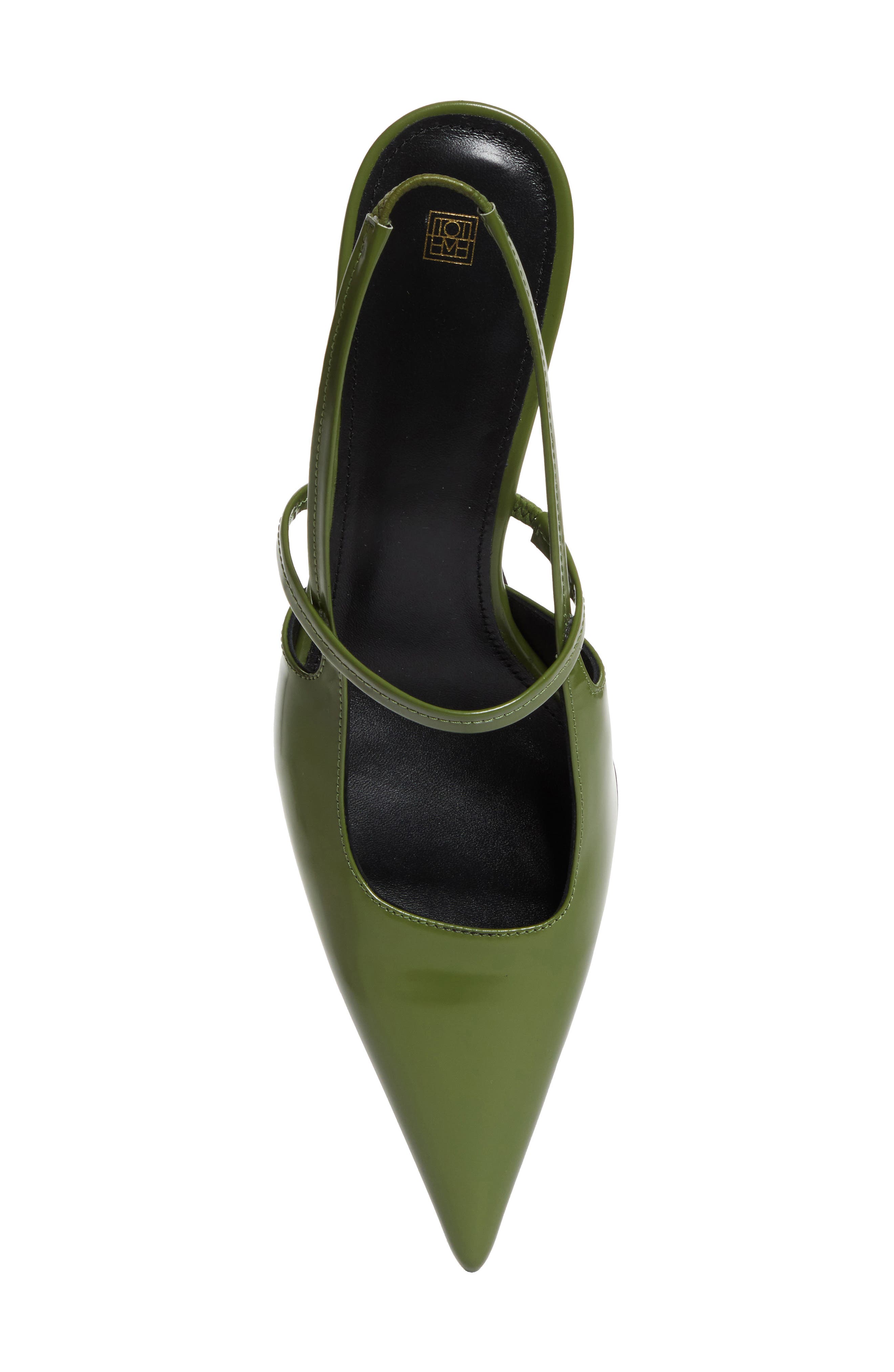 TOTEME The Sharp Kitten Heel Slingback Pump, Alternate, color, 
