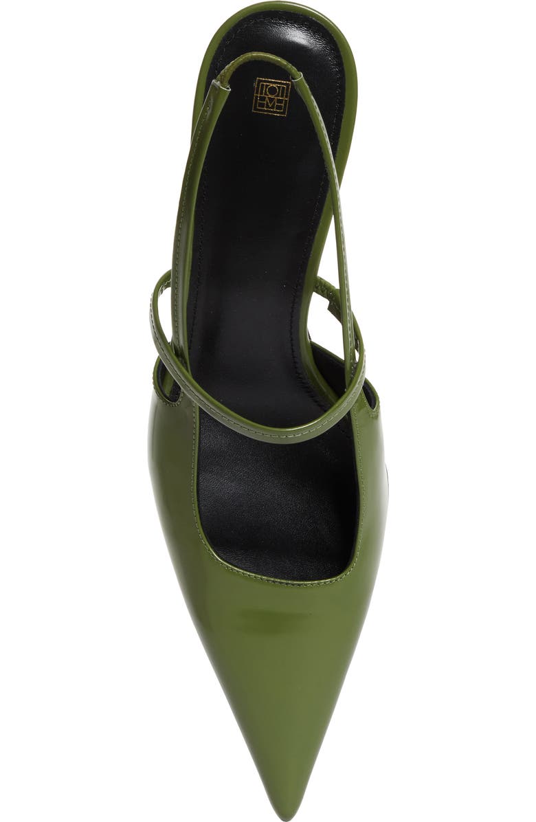TOTEME The Sharp Kitten Heel Slingback Pump, Alternate, color,