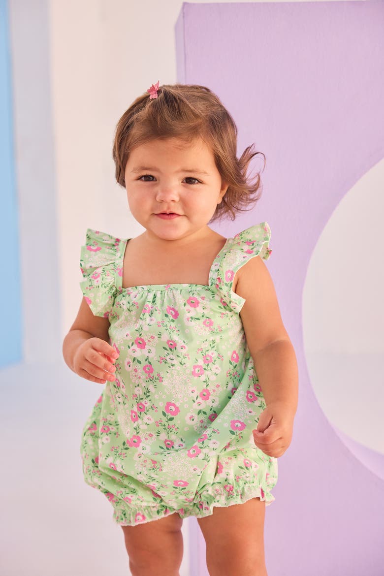Kids' Tribeca Bubble, Alternate, color, Greenville Floral