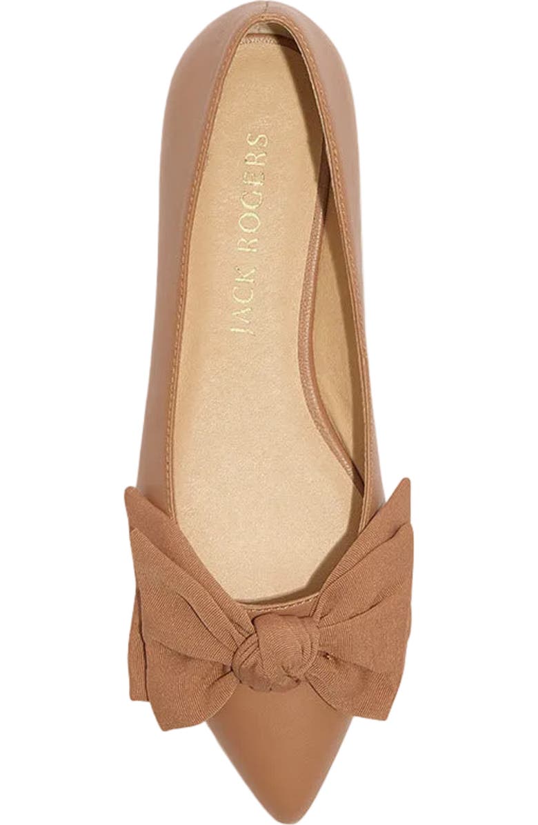 Jack Rogers Debra Ballet Flat, Alternate, color, Cafe Au Lait