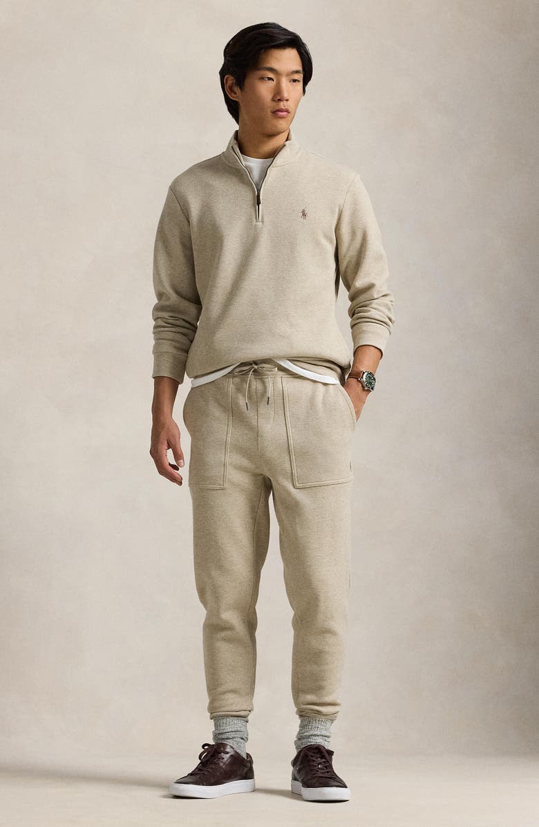 Polo Ralph Lauren Double Knit Jacquard Joggers, Alternate, color, 