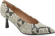 Esprit Twila Faux Snakeskin Pointed Toe Pump