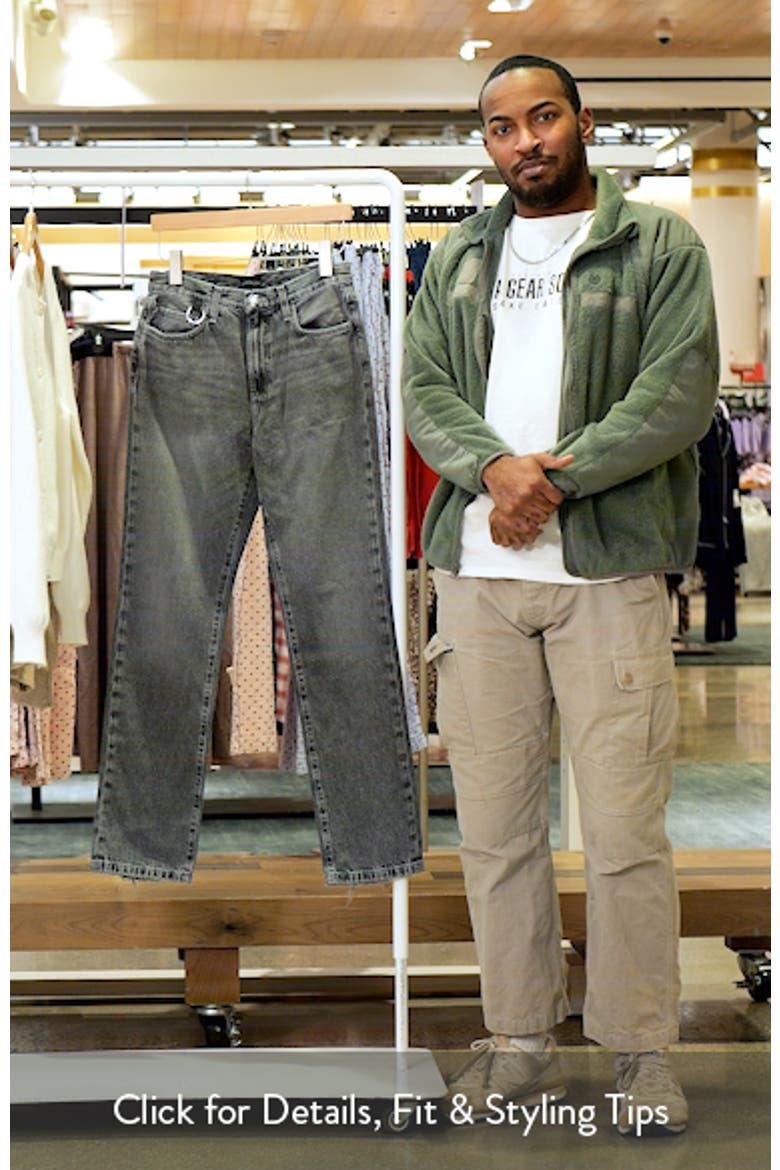 The Mikaela Low Rise Long Slim Straight Leg Jeans video