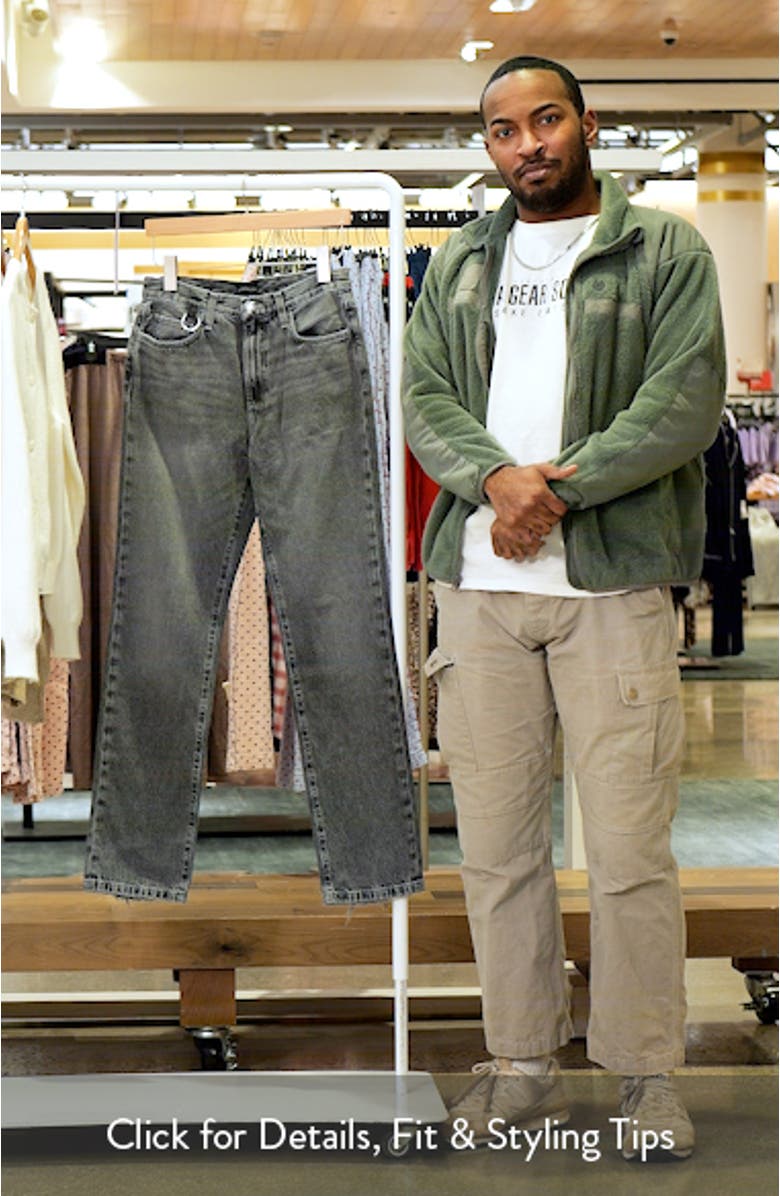 The Mikaela Low Rise Long Slim Straight Leg Jeans, sales video thumbnail