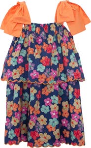 Mabel + Honey Fiesta Cap Sleeve Dress
