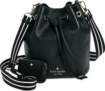 rosie leather bucket bag