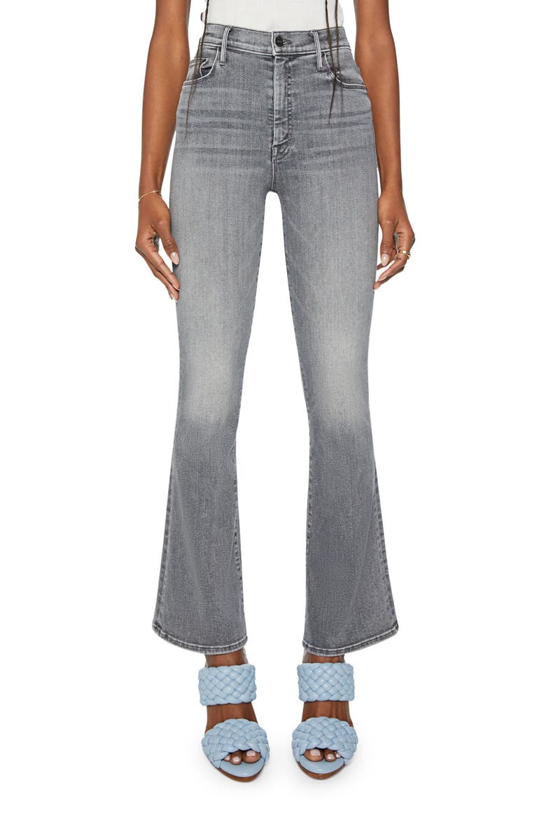 High Waist Ankle Bootcut Jeans, Main, color, NORTHERN LIGHTS
