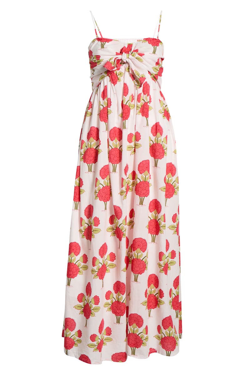Faherty Alexi Floral Organic Cotton Voile Maxi Dress, Main, color,