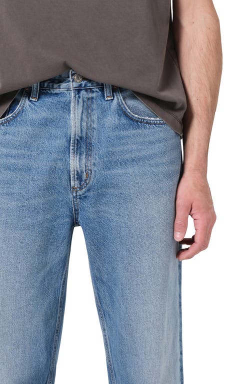 Agolde Waldon Straight Leg Jeans In Blue