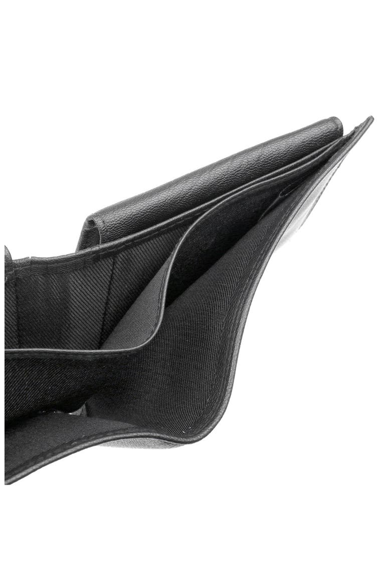 Double I.D. RFID Billfold Wallet, Alternate, color, BLACK