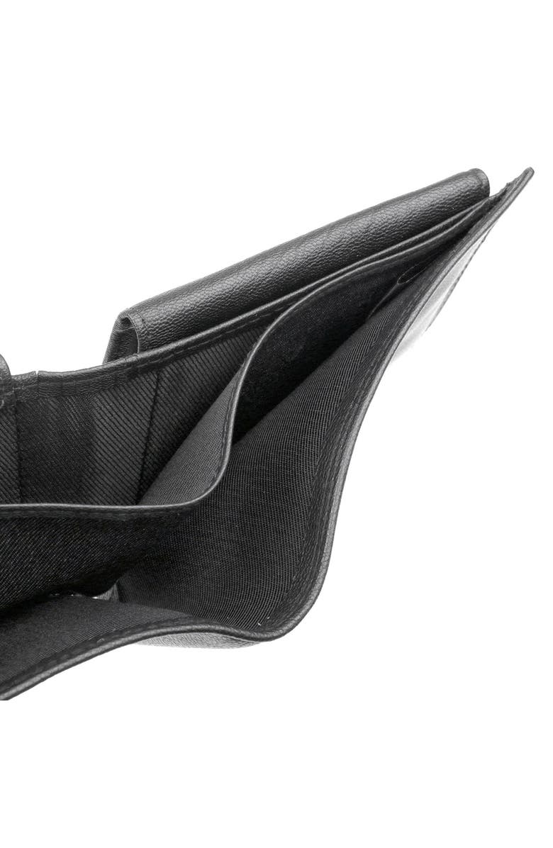 BUXTON Double I.D. RFID Billfold Wallet, Alternate, color, Black