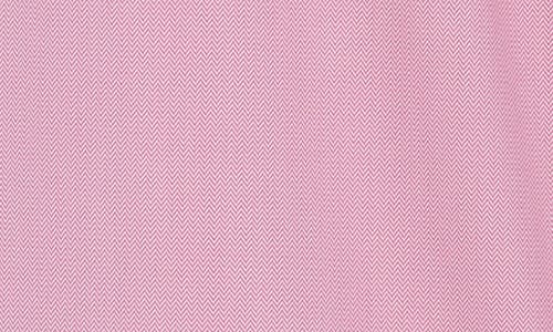Kenneth Cole Chevron Piqué Golf Polo In Pink