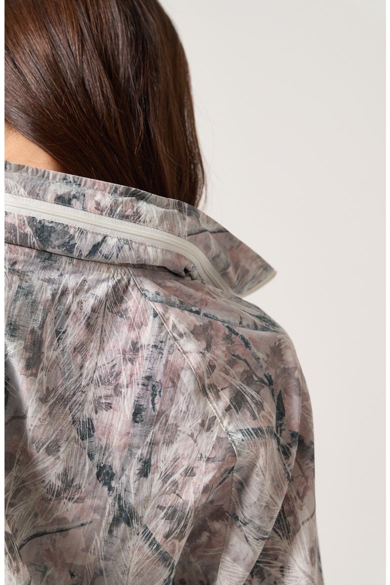 Kendra Nature's Camo Zip Windbreaker, Alternate, color, MOONROCK/ MULTI