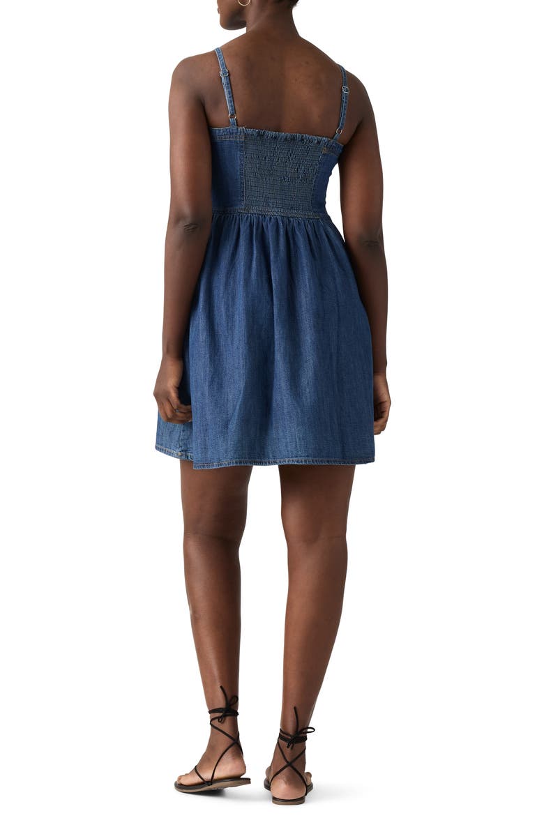 Levi's Jadine Denim Mini Dress, Alternate, color, 