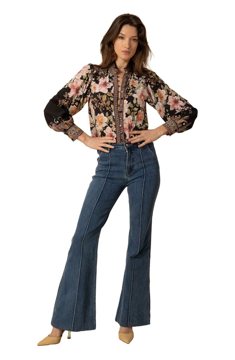 Hale Bob Hanna Silk Top, Main, color, 