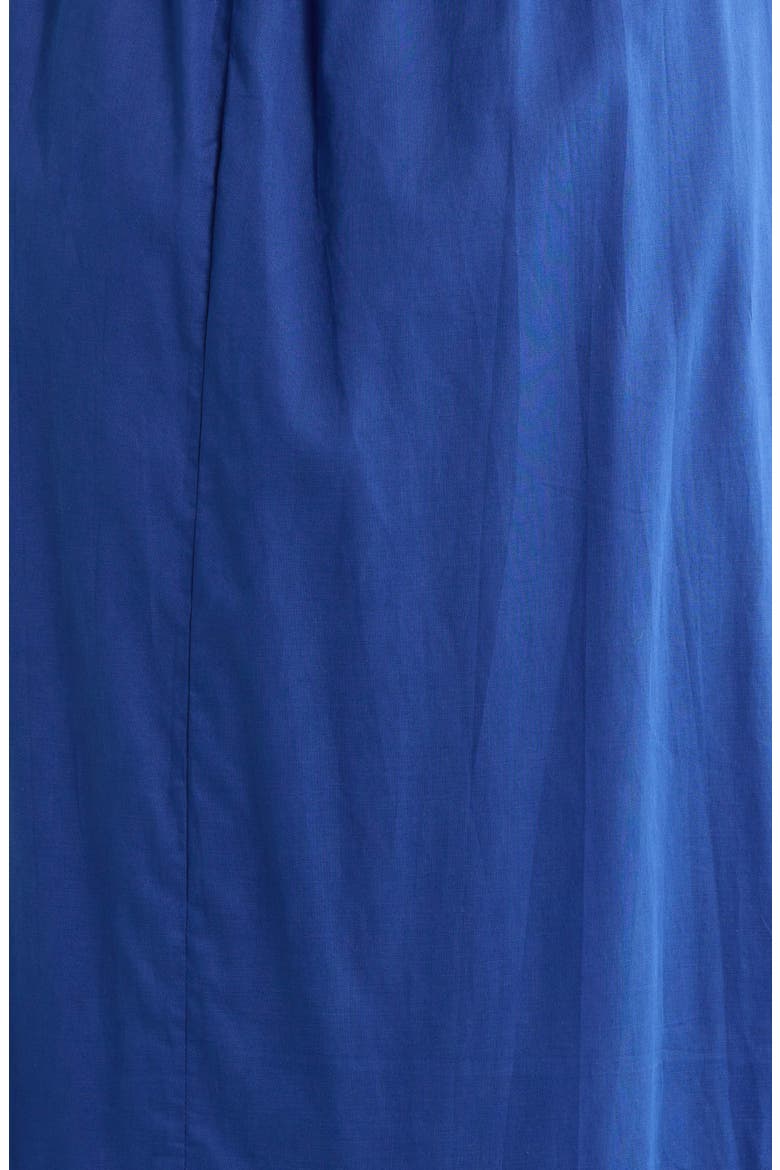 Bluebell Smocked Puff Sleeve Maxi Dress, Alternate, color, NAVY