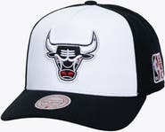 Mitchell & Ness Men's Mitchell & Ness  White Chicago Bulls Hardwood Classics Legendary Away Pro-Pinch Adjustable Hat