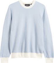 BOSS Umino Silk & Cotton Blend Sweater