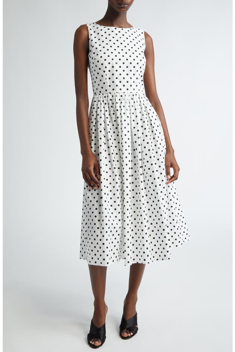 black and white polka dot midi dress Women's Entro A Class of Her Own & Strapless | Size: S or warm Edith Midi Dress - Black