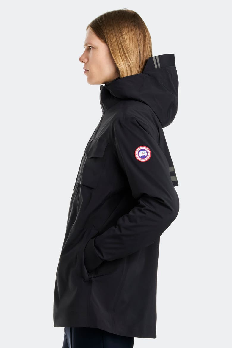 Nanaimo Rain Jacket, Alternate, color, Black