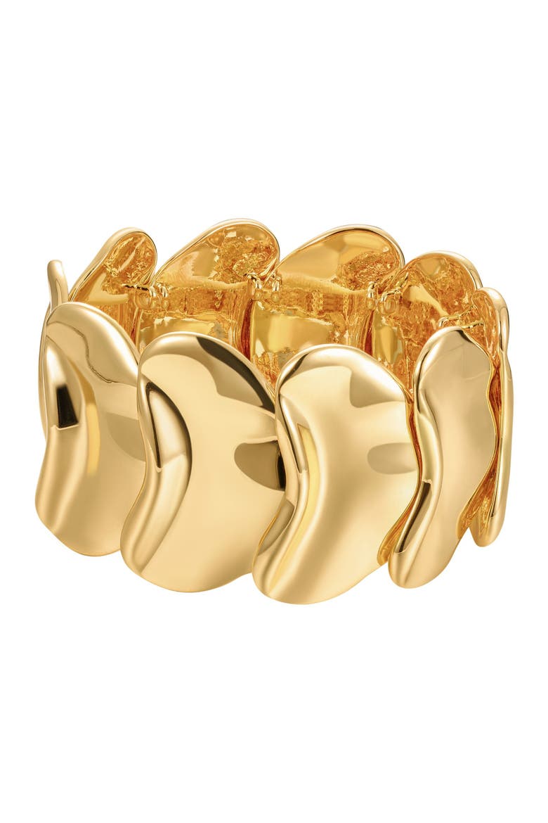 Nina Stretch Bracelet, Main, color, GOLD