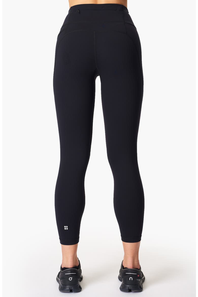Power 7/8 Workout Pocket Leggings, Alternate, color, BLACK