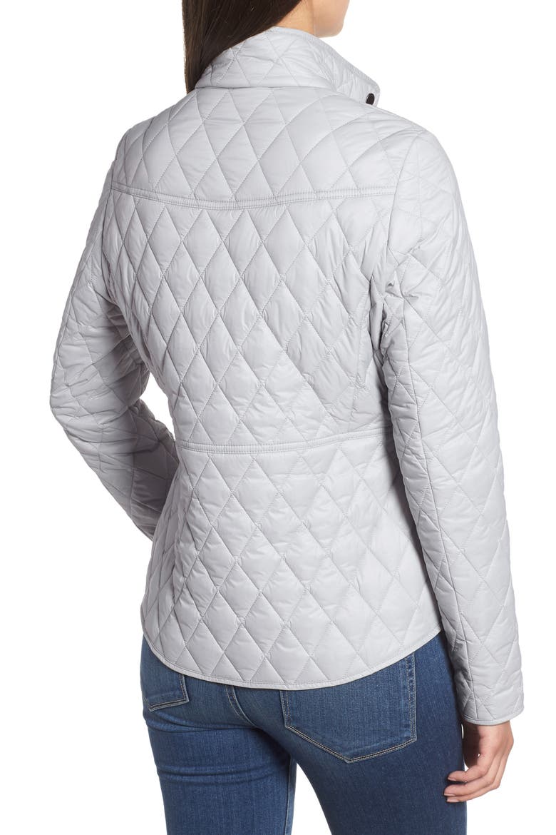 Annis Quilted Jacket, Alternate, color, ICE WHITE