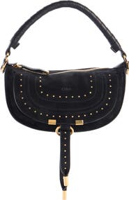 Chloé Mini Marcie Suede Camera Shoulder Bag