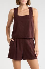 Madewell Irene Linen Blend Top