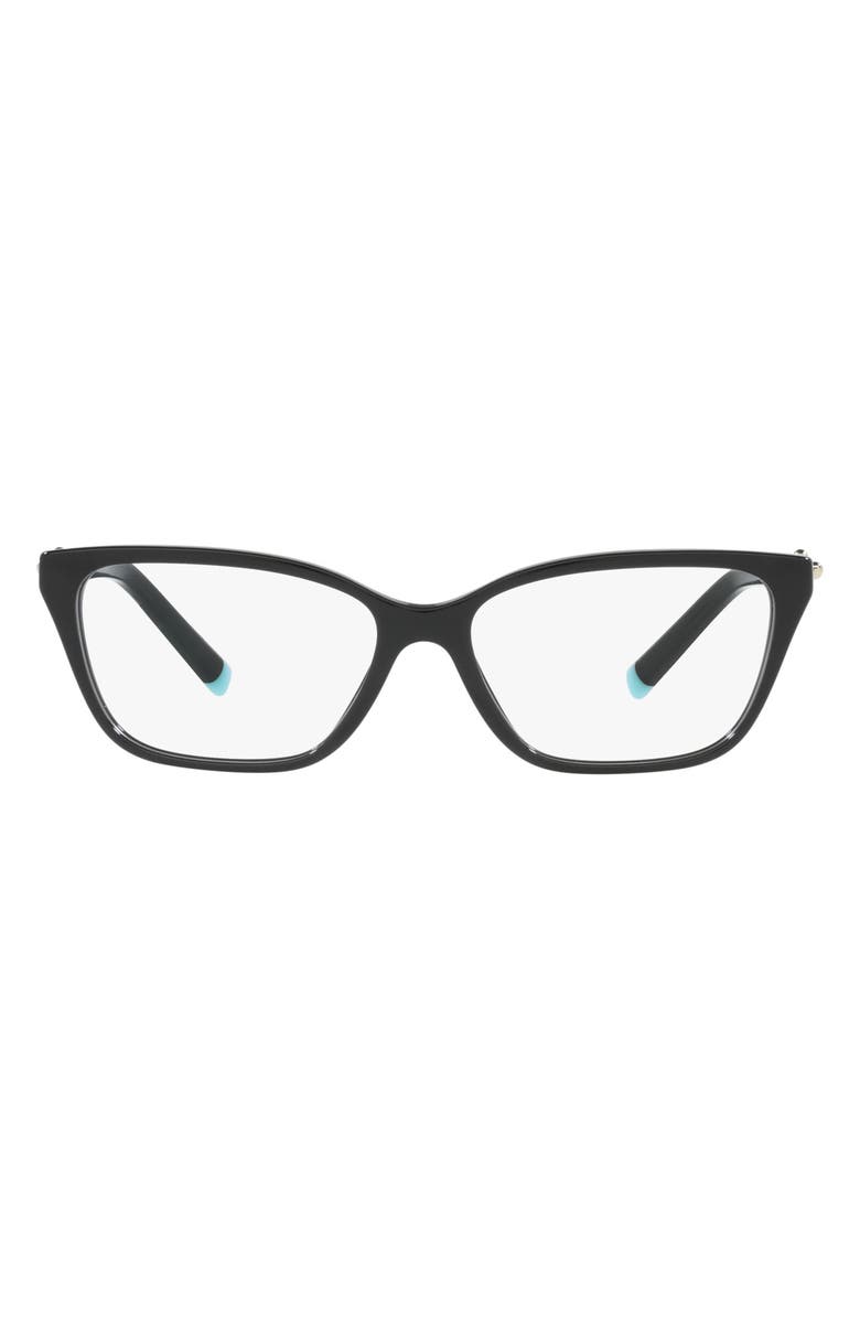 Tiffany & Co. 55mm Rectangular Optical Glasses, Main, color,