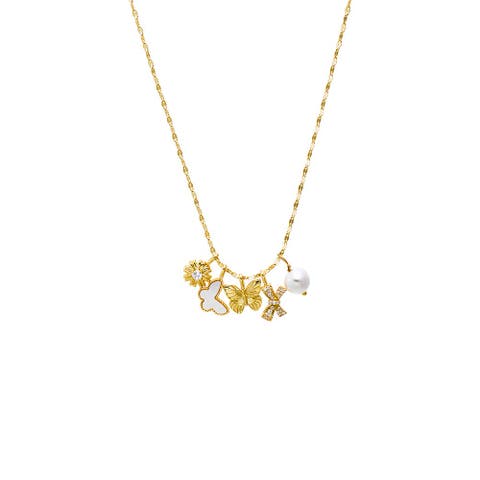 Whimsy Garden Multi-Charm Necklace