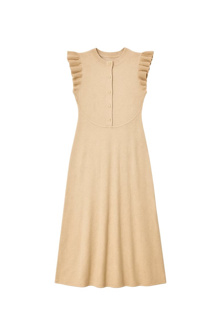 Rhea Sweater Midi Dress, Alternate, color, Oatmeal