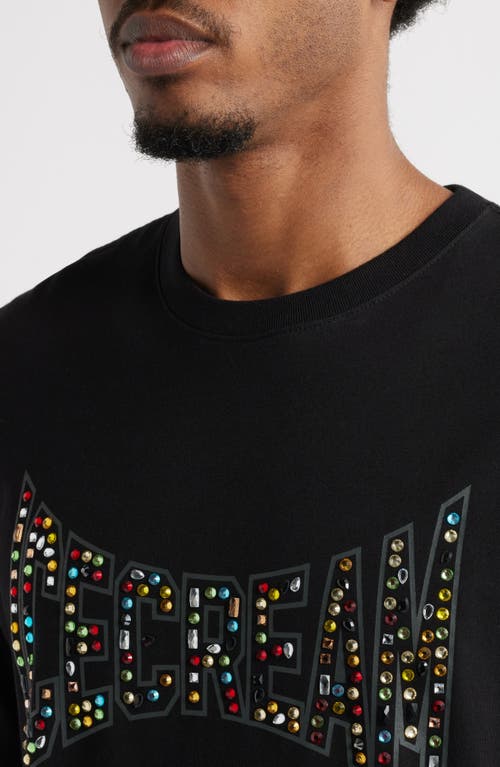Icecream Stoney Graphic T-shirt In Black