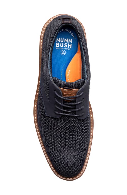 Nunn Bush Griff Plain Toe Derby In Navy Multi