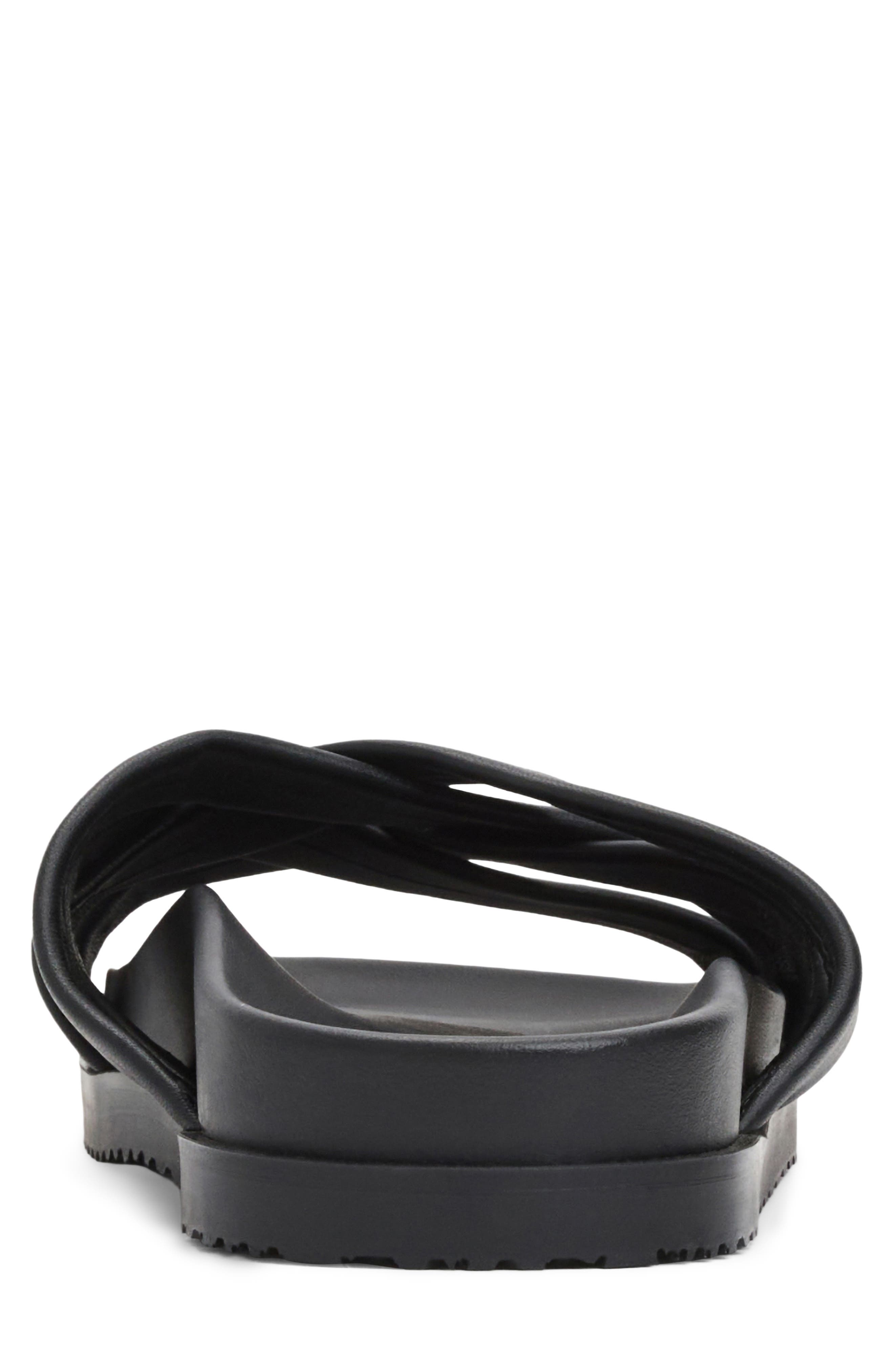 Bruno Magli Bandino Slide Sandal, Alternate, color, Black Calf