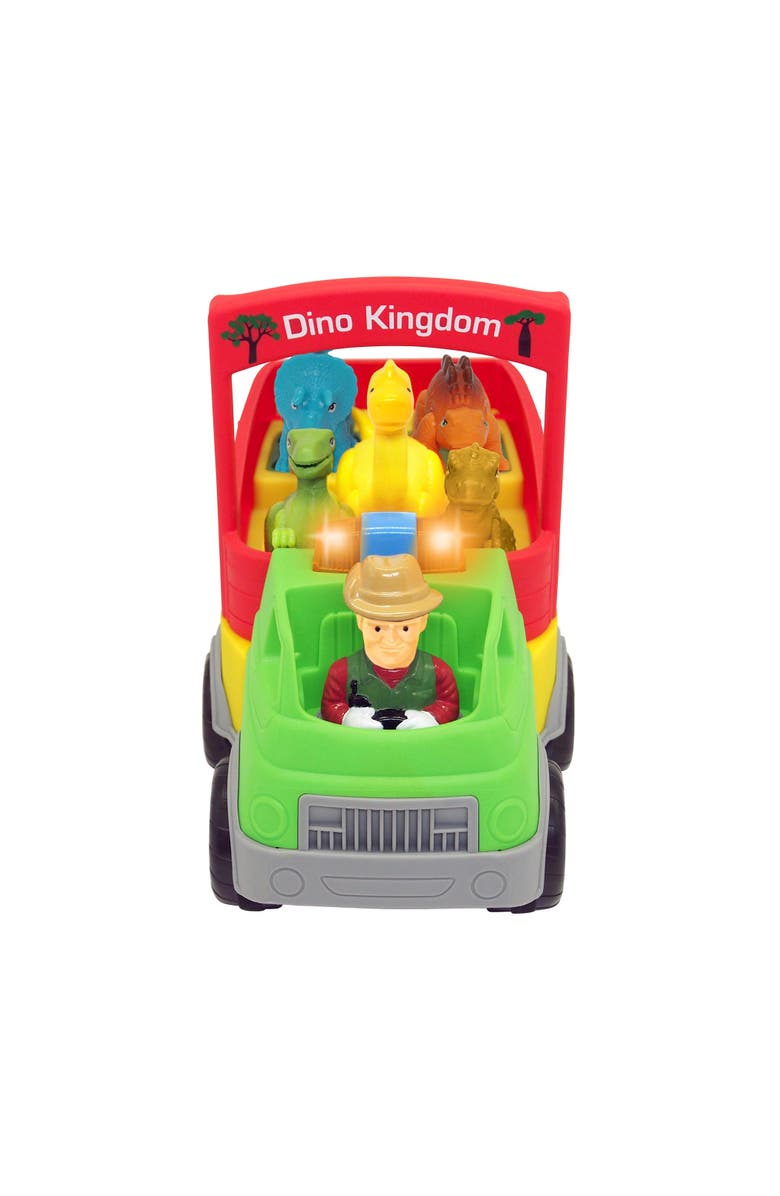 Kiddieland Dinosaur Adventure Safari Toy Truck, Alternate, color, Multicolored