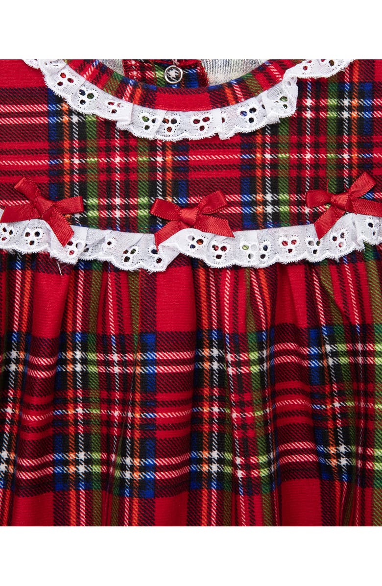 Little Me Plaid Two-Piece Pajamas, Alternate, color, 