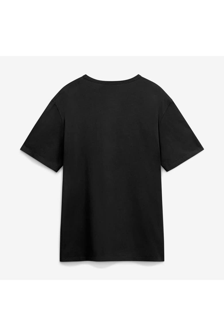 Men's Fanatics Black Detroit Pistons Oversized Graphics Swish T-Shirt, Alternate, color, Black