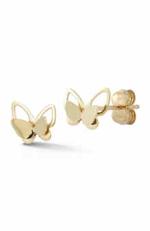 Ember Fine Jewelry Butterfly Stud Earrings