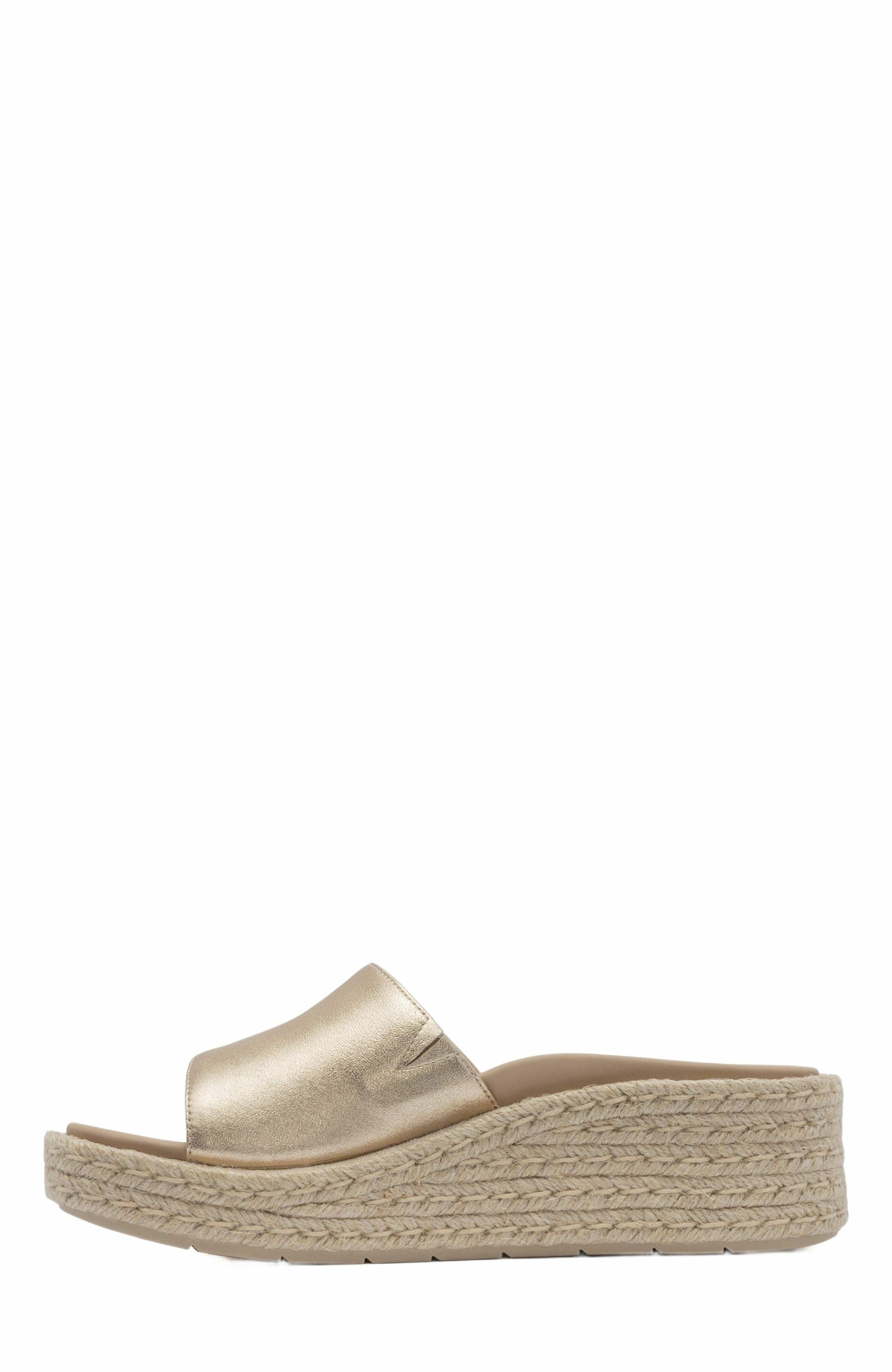 Solstice Slide, Alternate, color, Light Gold - Regular