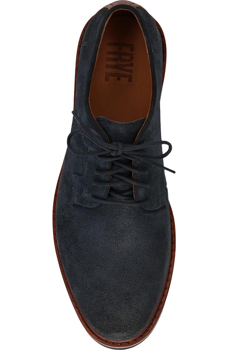 Frye Paul Leather Derby, Alternate, color, Midnight Blue