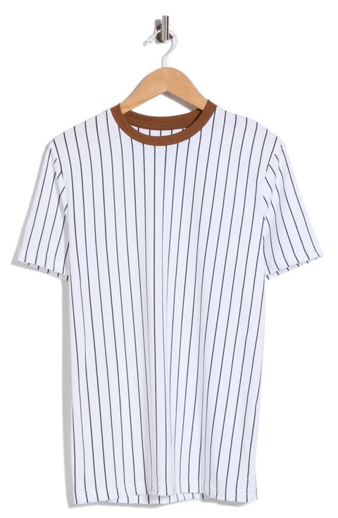 Stripe Crewneck T-Shirt