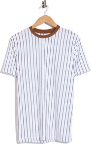 Cactus Man Stripe Crewneck T-Shirt